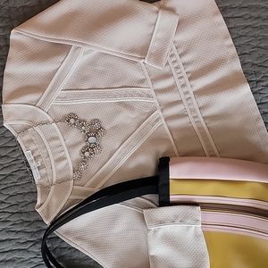 English Factory Blush Pullover Top